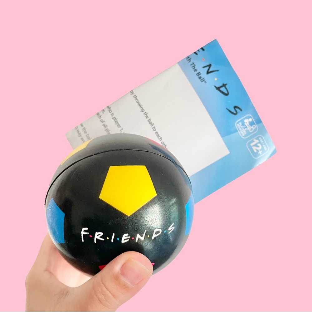Friends the ball trivia game